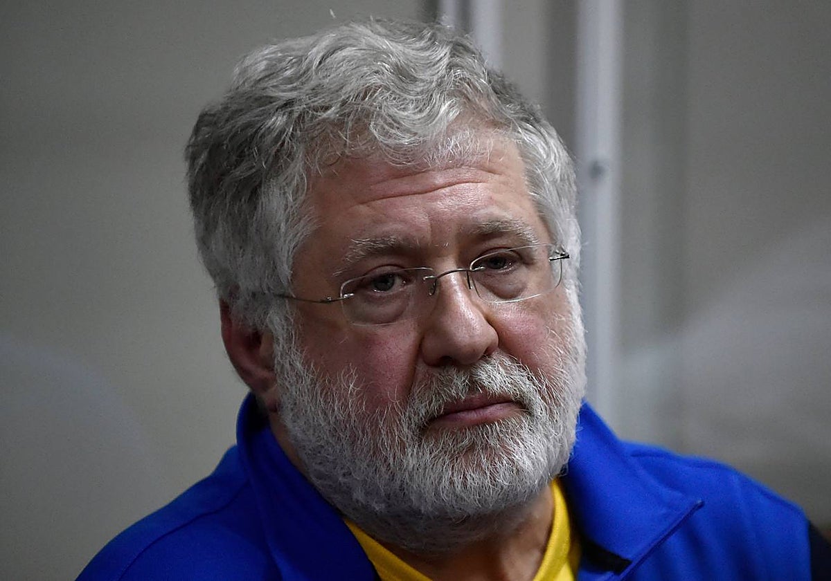 Igor Kolomoiski, durante una audiencia judicial en Kiev