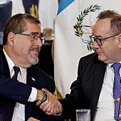 Inicia el proceso de transición de presidencia en Guatemala, en medio de una persecución política