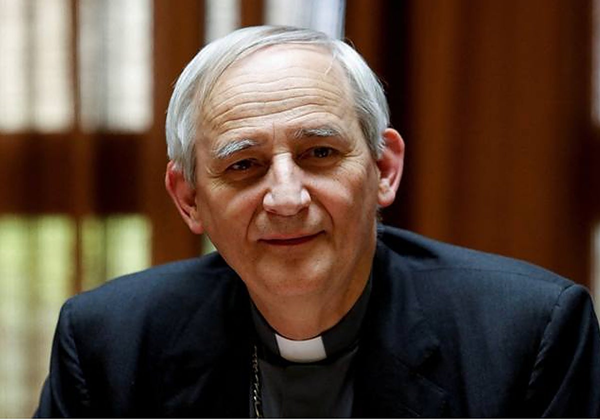 El cardenal Matteo Zuppi