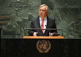 Guterres, en la apertura de la 'semana grande' de la ONU: «El mundo está desquiciado»