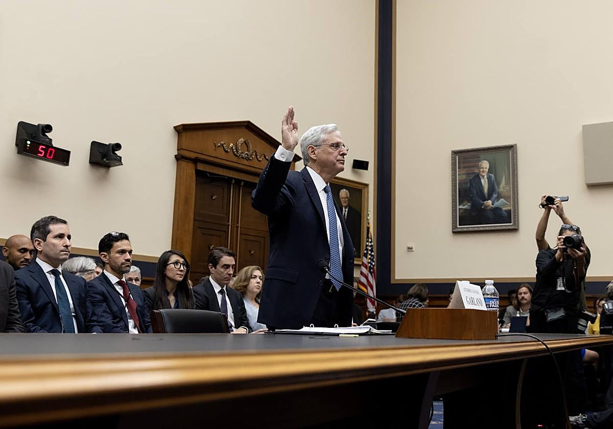 El fiscal general de Estados Unidos, Merrick Garland.