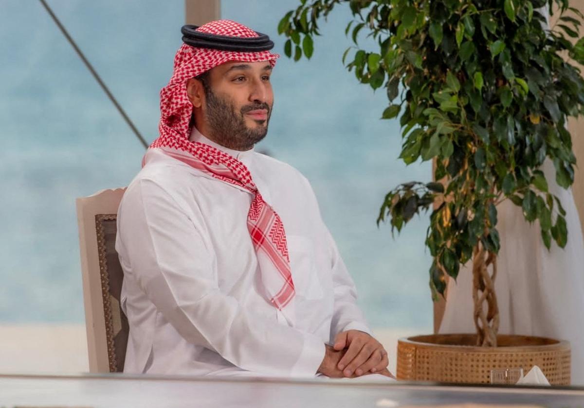 El príncipe heredero de Arabía Saudí, Mohammed bin Salman, en una entrevista con el canal FOX News