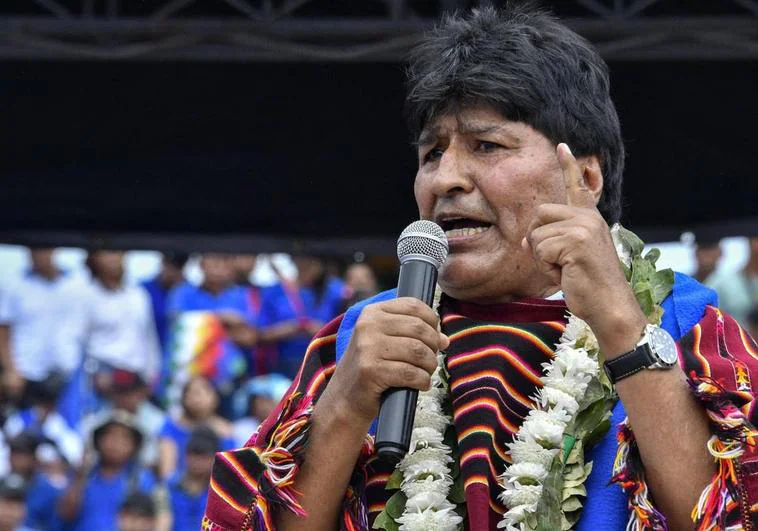 Evo Morales en una imagen de archivo.