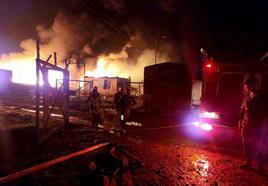 Una misteriosa explosión en un depósito de combustible en Nagorno Karabaj provoca al menos 20 muertos