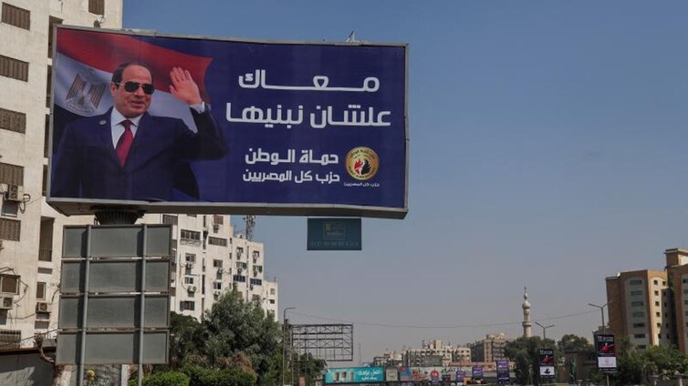 Al Sisi se prepara para repetir una victoria aplastante en Egipto