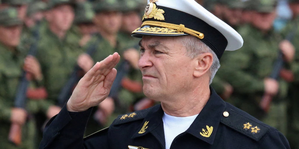 El almirante ruso Sokolov reaparece tras haber sido dado por muerto por Ucrania