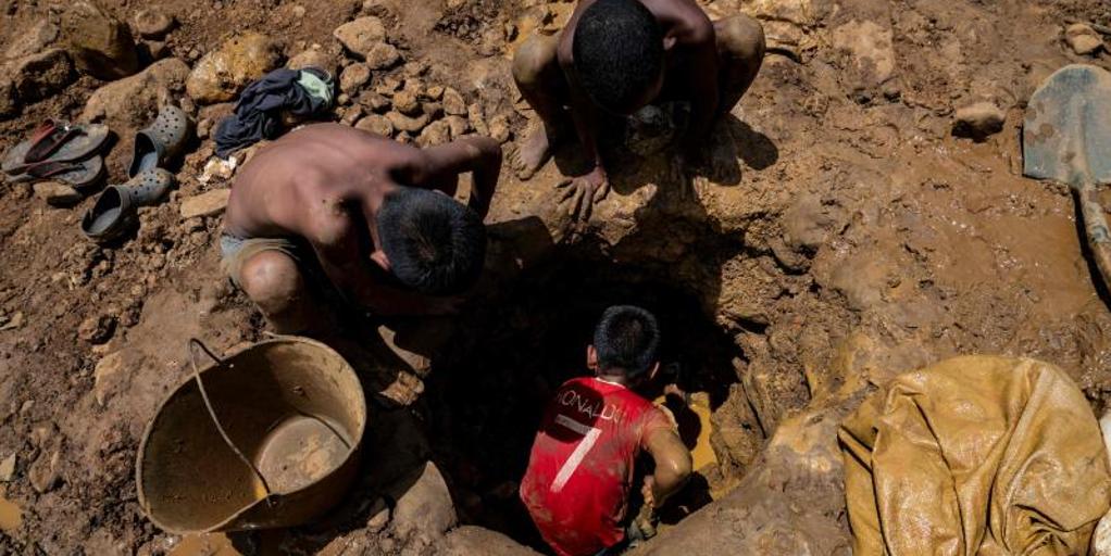 «Prefiero sacar oro que ir a la escuela», el drama de niños mineros en Venezuela