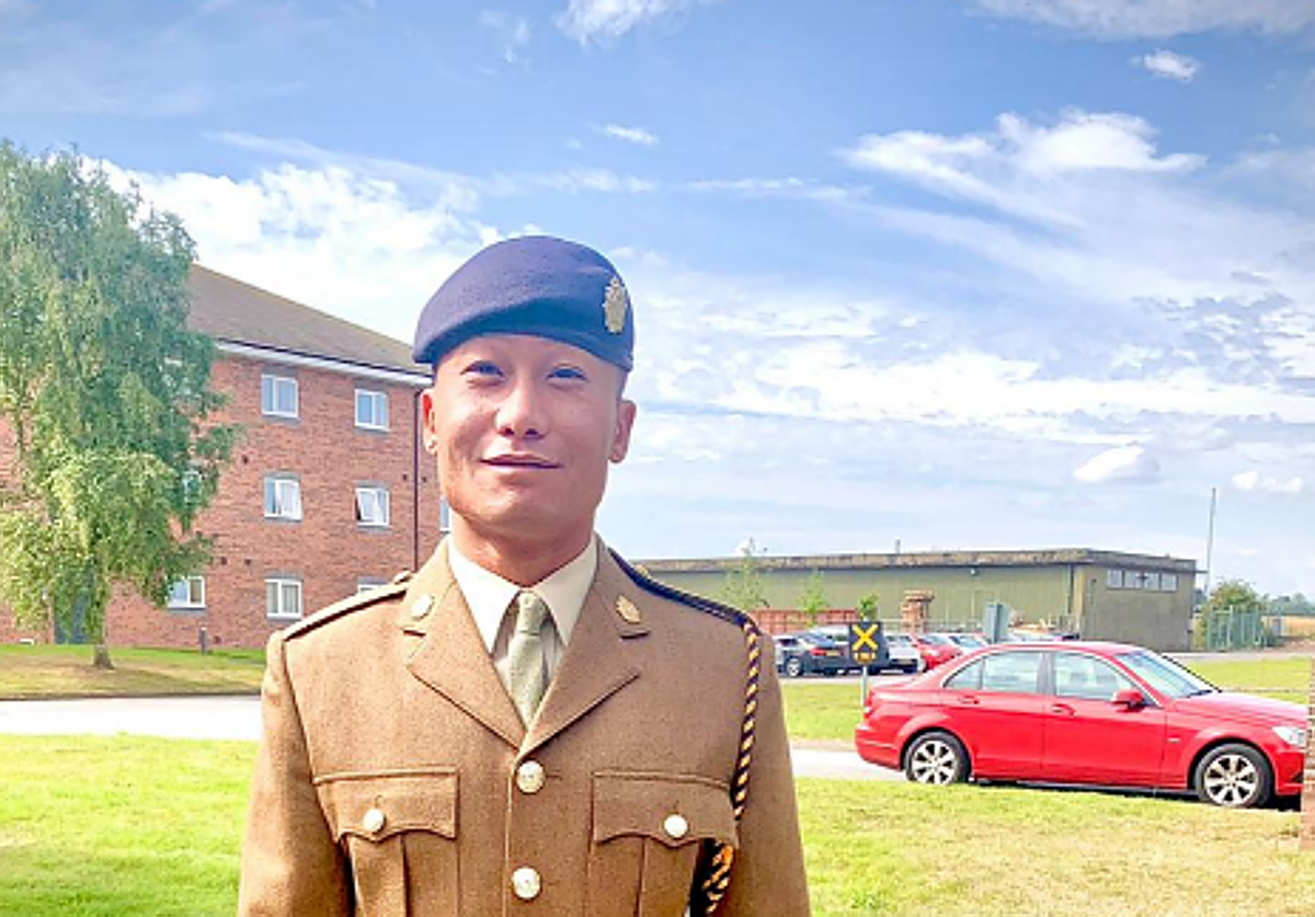 Nabin Thapa en una imagen de archivo