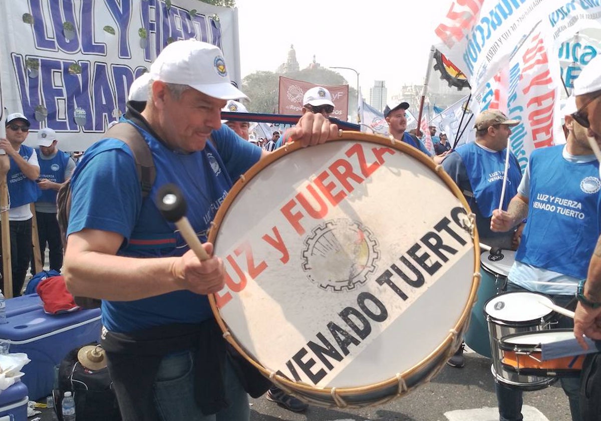 Concentración de los sindicatos argentinos en Buenos Aires