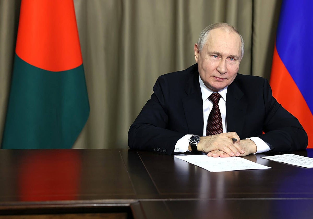 El presidente ruso, Vladimir Putin