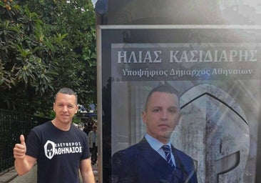 El exdiputado neonazi Elias Kasidiaris se presenta desde la cárcel a las elecciones municipales griegas