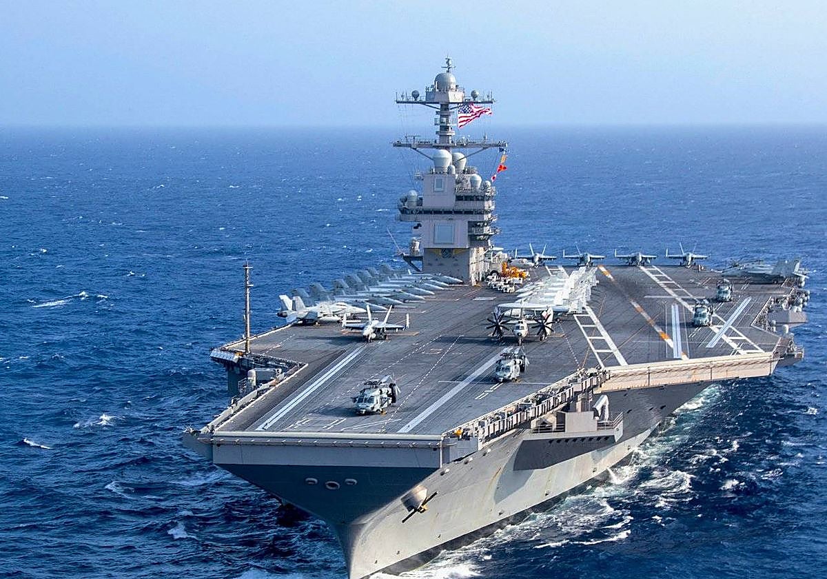 El portaviones USS Gerald S. Ford