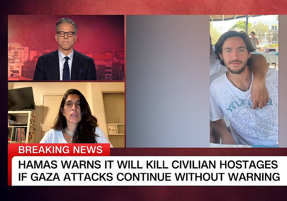 Shelly Shem Tov, madre un un joven presuntamente secuestrado por Hamás cuenta su historia