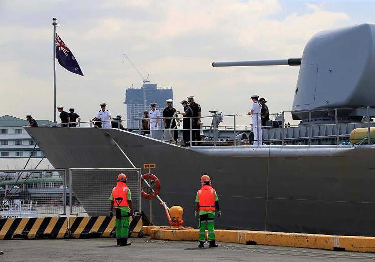 Preparación de los barcos en Reino Unido para enviar a Israel