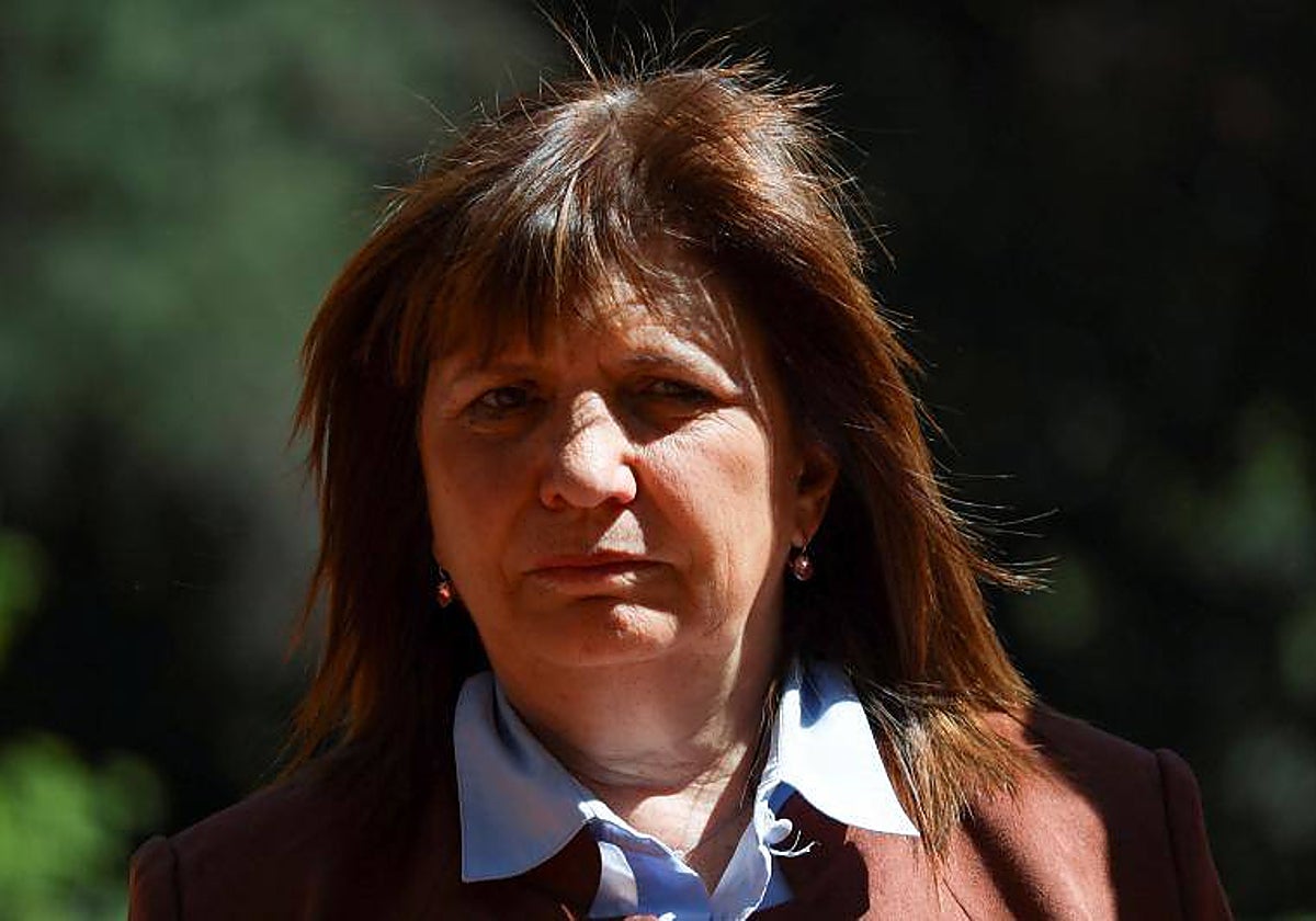 Bullrich, el pasado fin de semana en un acto en Buenos Aires