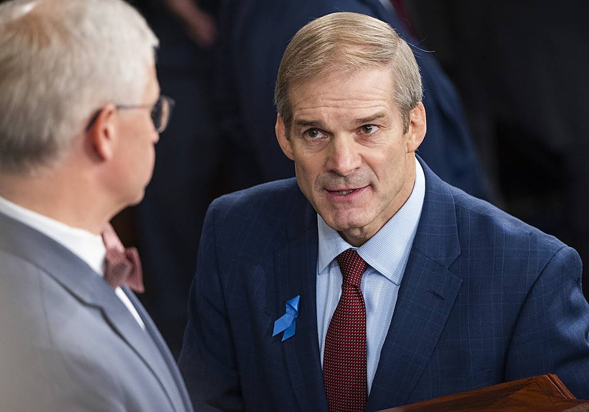 El republicano Jim Jordan, el candidato 'trumpista'