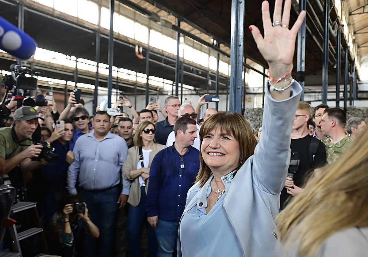 La excandidata a la Casa Rosada Patricia Bullrich