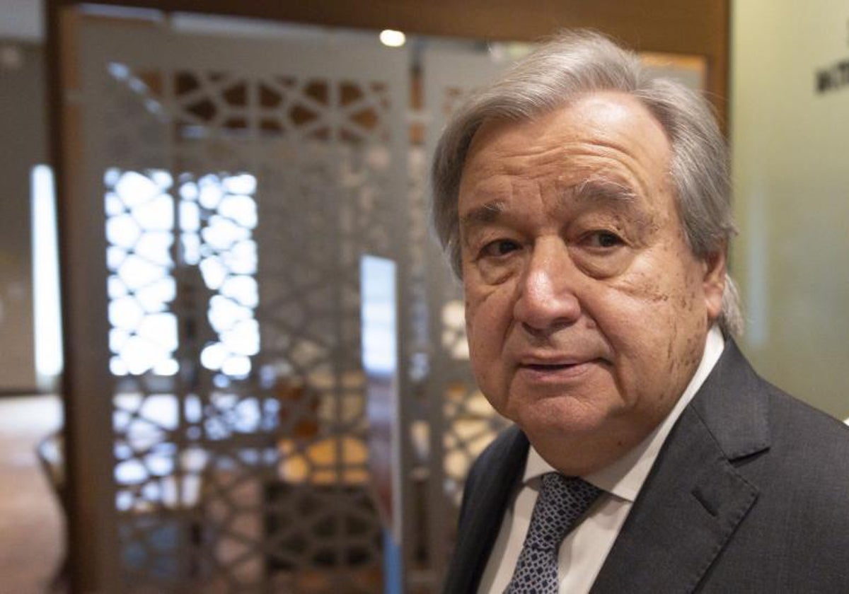 Antonio Guterres, secretario general de Naciones Unidas