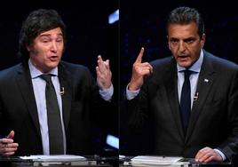 Massa saca ventaja en el debate ante un Milei, nervioso: «Tus nuevos socios te abandonaron»