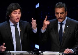Massa recorta distancias con Milei tras acorralarlo en el último debate presidencial