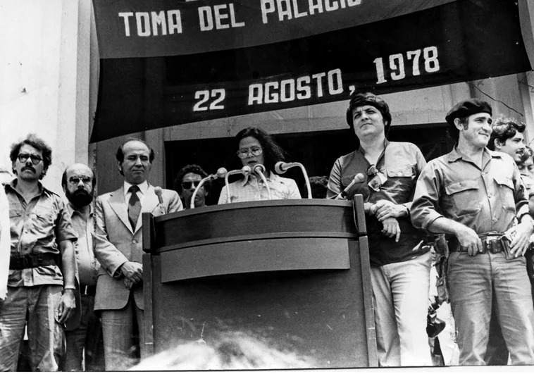 Violeta Chamorro en una foto de archivo de 1978