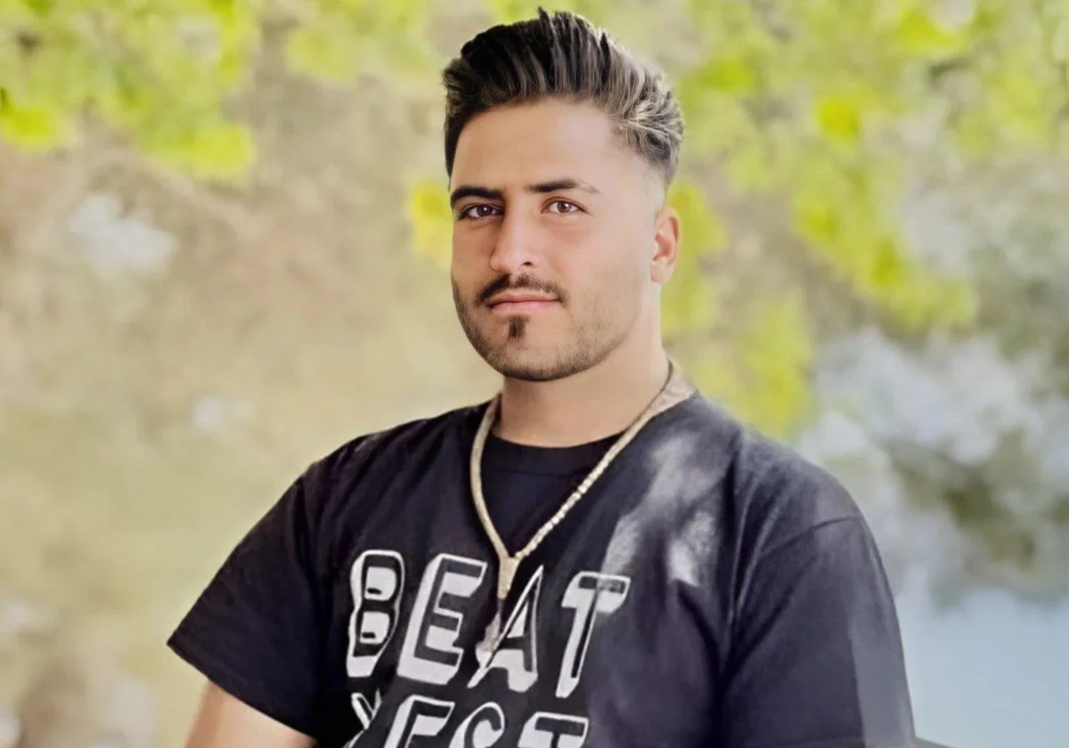 Milad Zohrehvand, joven ejecutado por la Guardia Revolucionaria