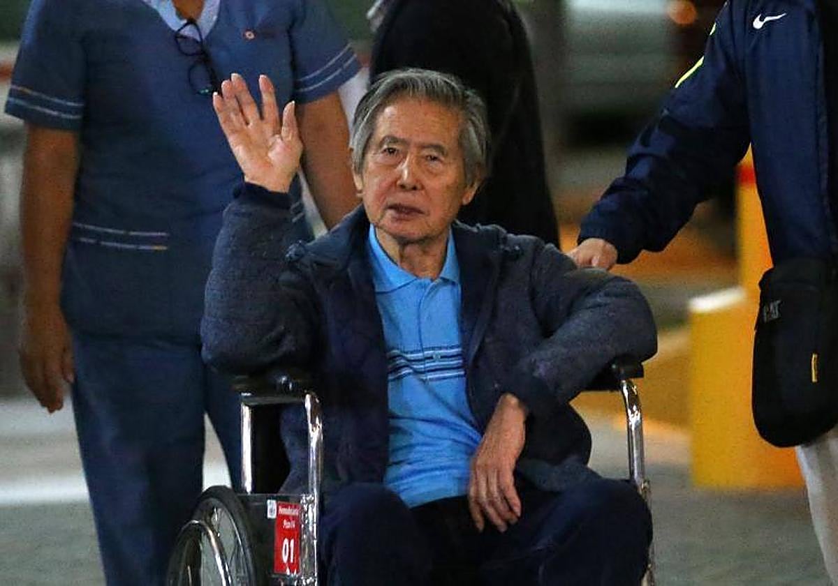 El expresidente peruano Alberto Fujimori