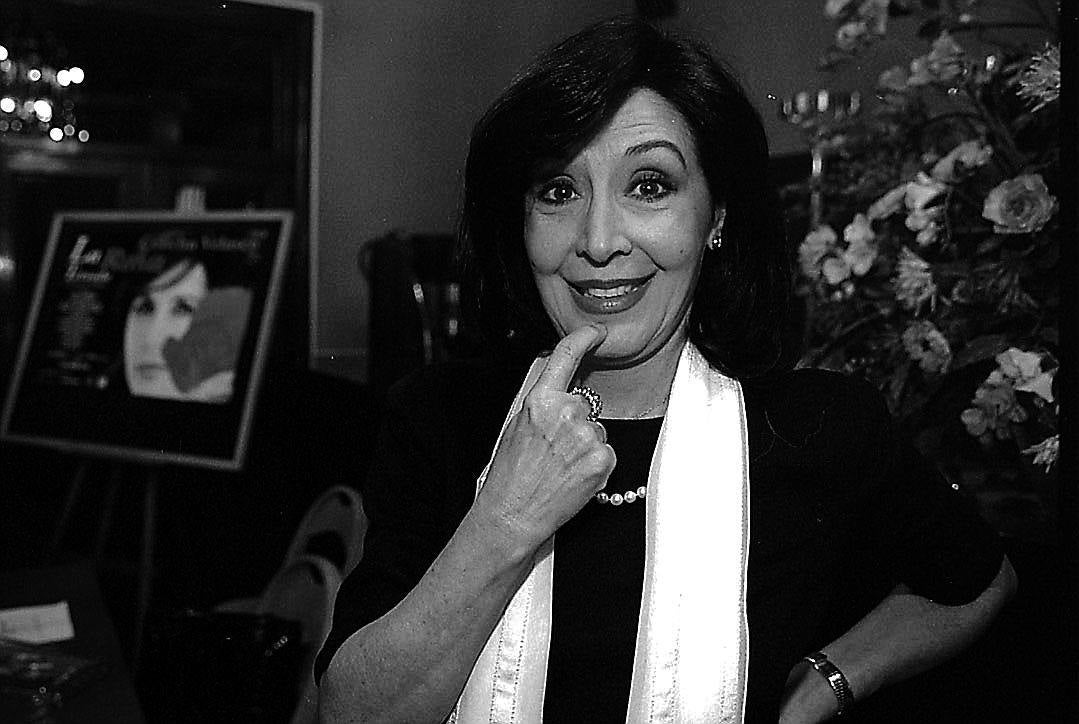 Concha Velasco, en el Teatro Principal de Zaragoza en 1998.