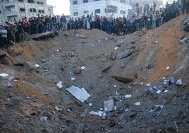 Israel intensifica unos bombardeos que anuncian la invasión terrestre del sur de Gaza