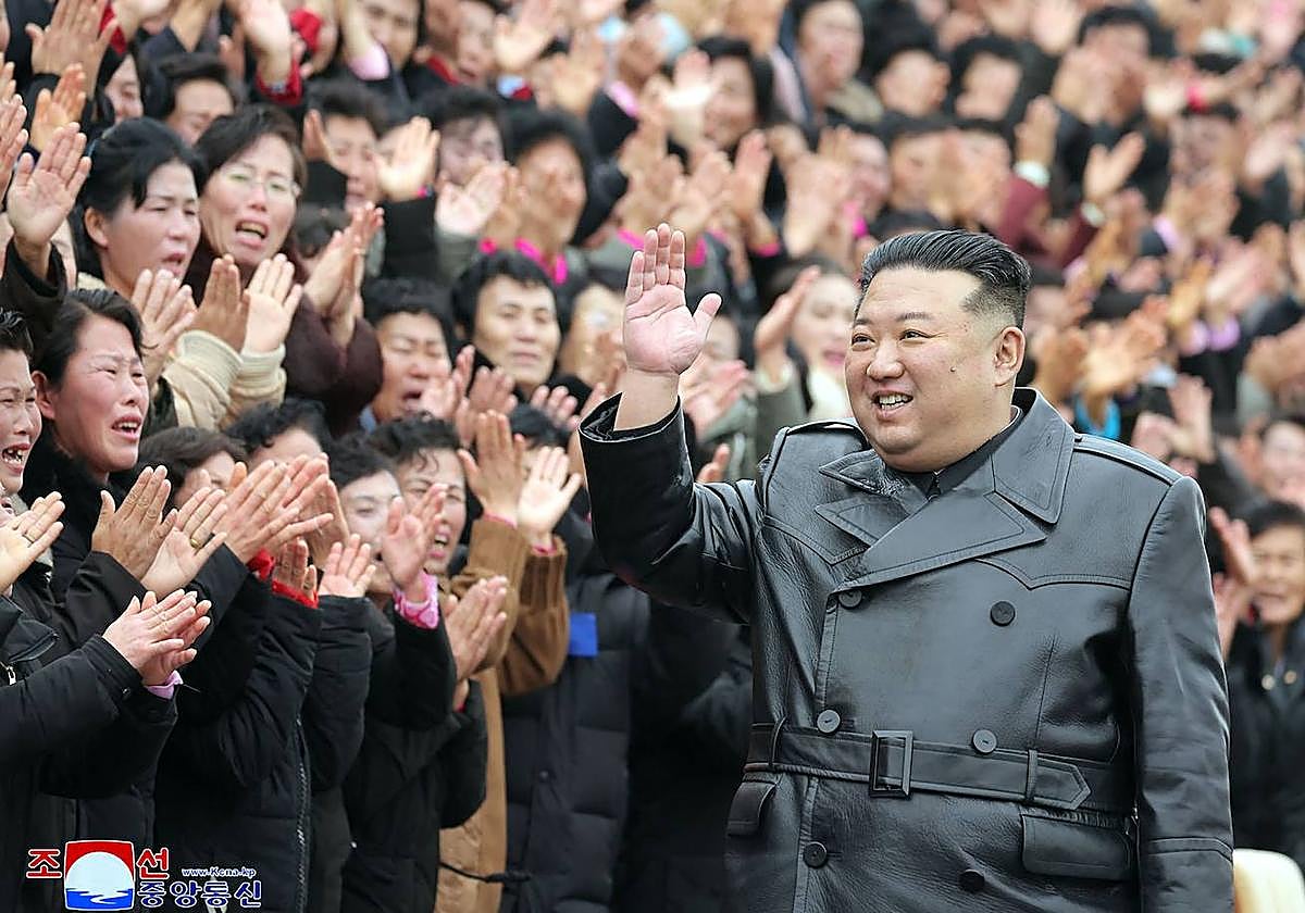 El dictador norcoreano Kim Jong Un