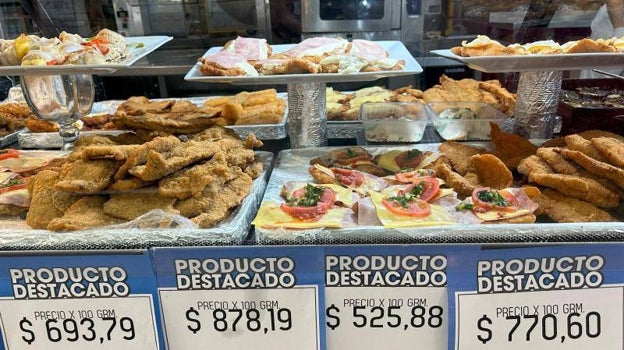 Productos etiquetados con los nuevos precios