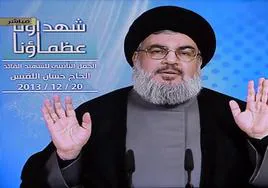 Hackean las pantallas del aeropuerto de Beirut para emitir mensajes contra el líder de Hizbolá