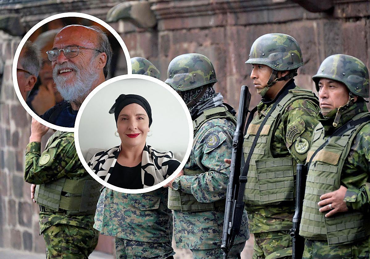 Juan Martín García de Leonardo, Priscila Año y las Fuerzas Armadas ecuatorianas