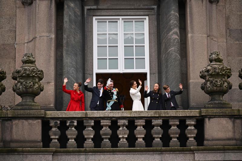 La proclamación de Federico X de Dinamarca, en imágenes