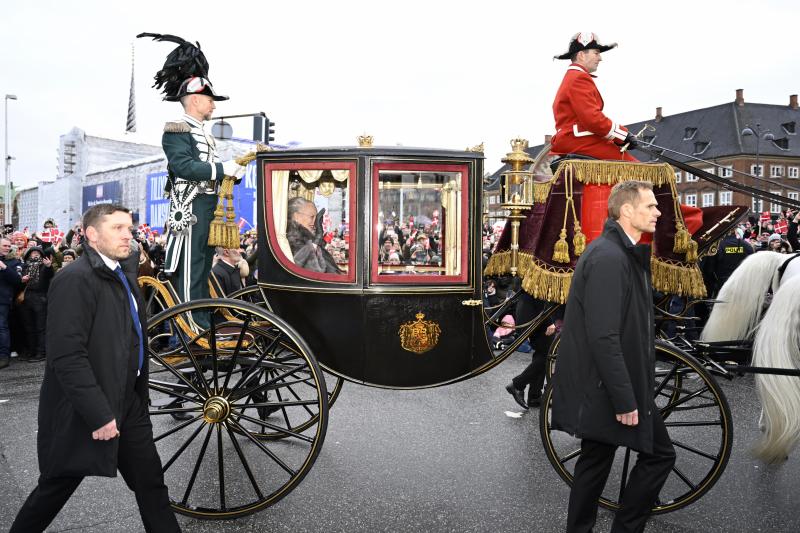 La proclamación de Federico X de Dinamarca, en imágenes