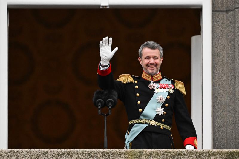 La proclamación de Federico X de Dinamarca, en imágenes