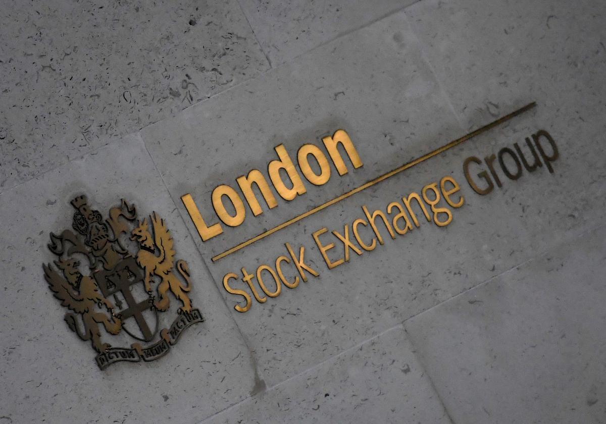 Fachada de la Bolsa de Londres