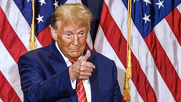 El expresidente de EE.UU. y principal aspirante a la candidatura republicana, Donald Trump