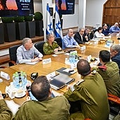 Netanyahu quiebra la unidad del gabinete de guerra de Israel