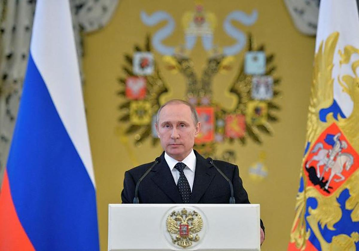 Vladimir Putin en una imagen de archivo