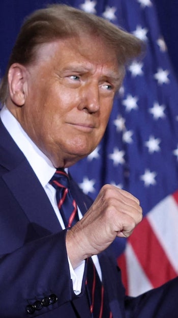 El presidente de Estados Unidos, Donald Trump