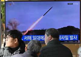 Corea del Norte lanza varios misiles de crucero hacia el mar Amarillo