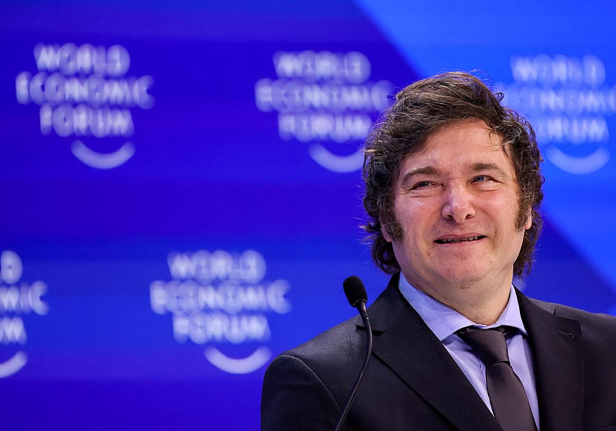 El presidente de Argentina, Javier Milei