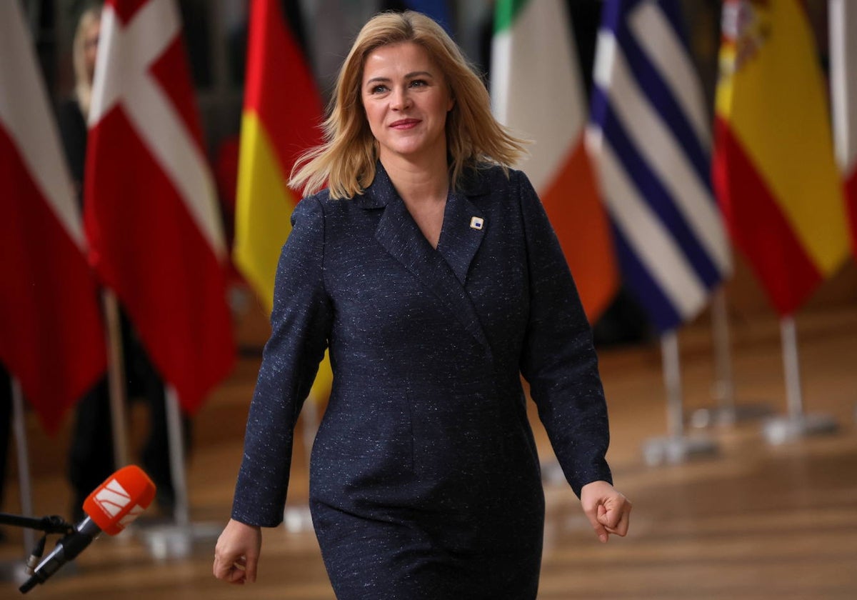 Primera Ministra de Letonia, Evika Silina