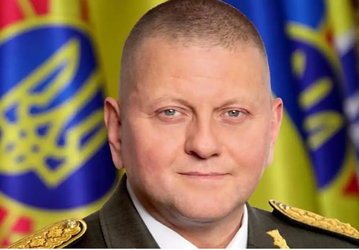 El comandante jefe del Ejército de Ucrania, Valery Zaluzhny