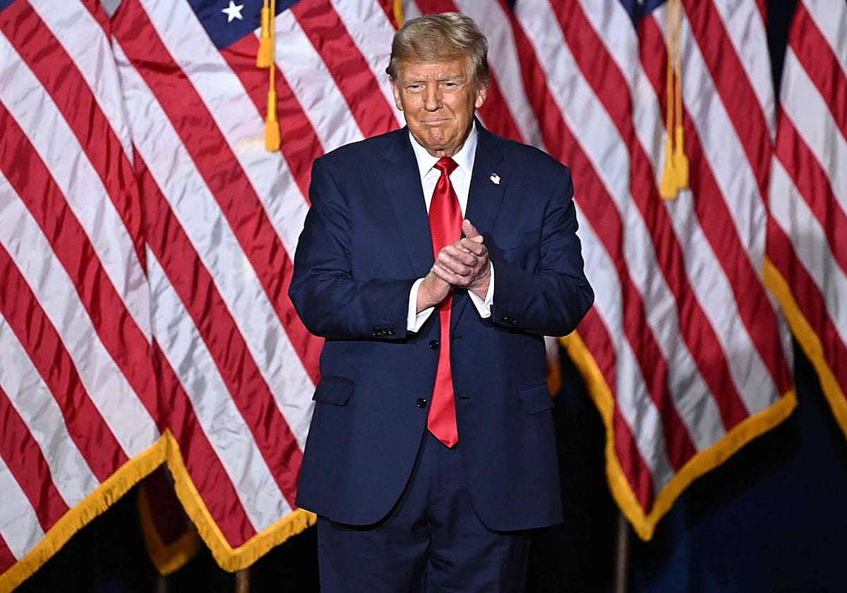 El expresidente de Estados Unidos Donald Trump