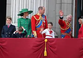 El orden de la línea de sucesión de la Casa Real Británica después de Carlos III