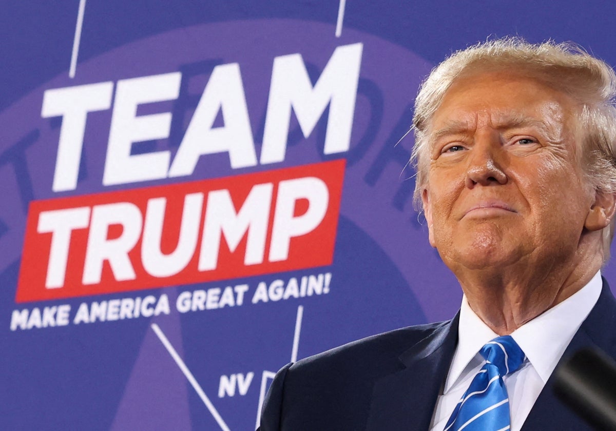 Posible inhabilitación de Donald Trump: el expresidente comparece ante los medios