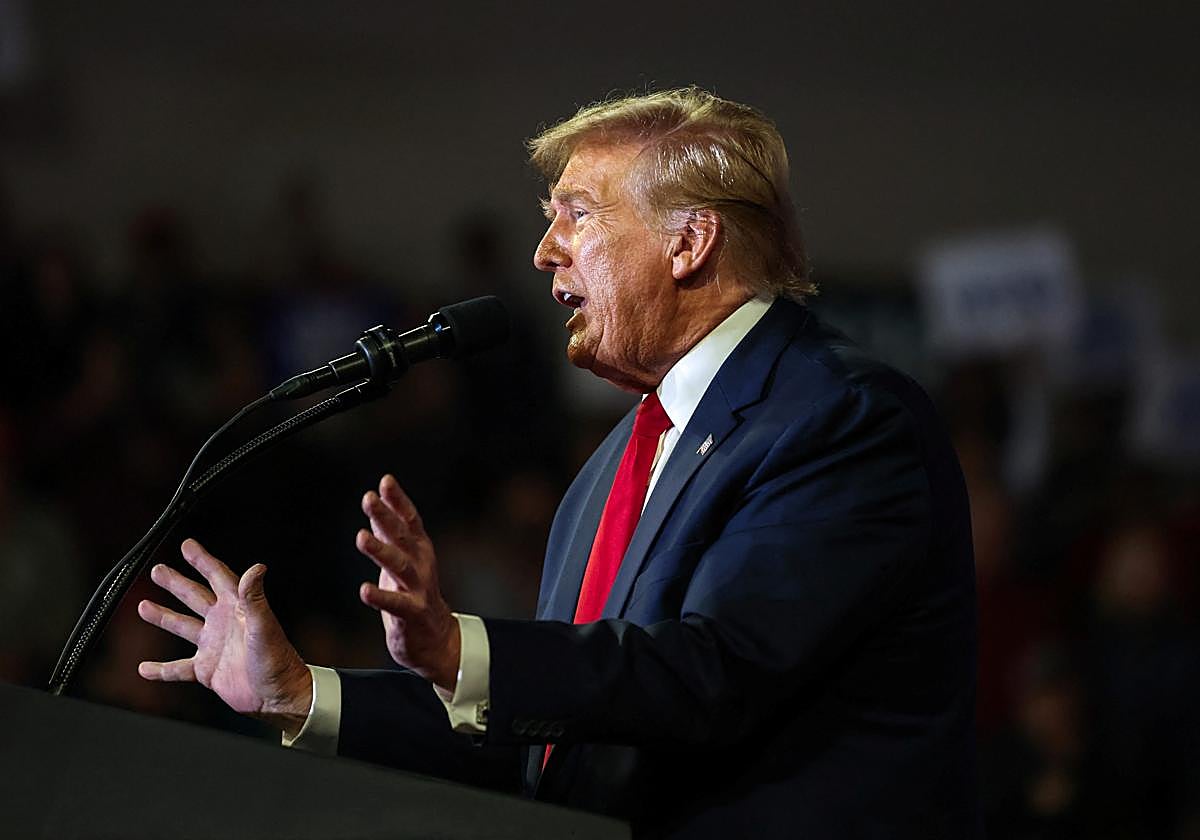 El expresidente de EE.UU., Donald Trump.