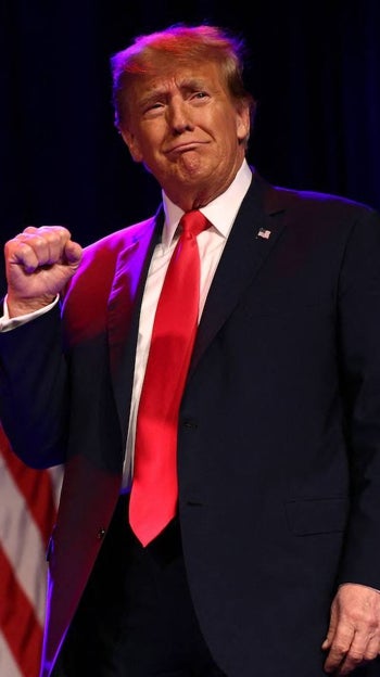 El expresidente de Estados Unidos Donald Trump